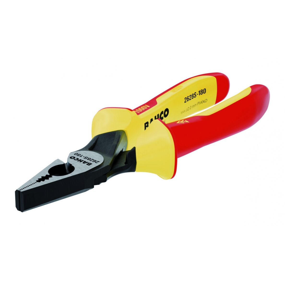 1000V Kombinuotos replės 160mm, ypač kietai vielai, Bahco 1000V Kombinuotos replės 160mm, ypač kietai vielai, Bahco