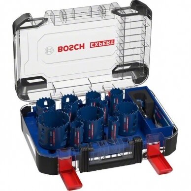 Bosch 14-dalių Gręžimo karūnėlių komplektas Bosch 14-dalių Gręžimo karūnėlių komplektas