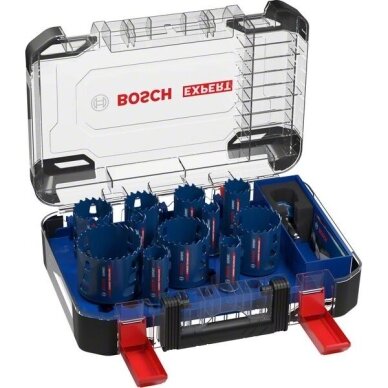 Bosch 14-dalių Gręžimo karūnėlių komplektas Bosch 14-dalių Gręžimo karūnėlių komplektas