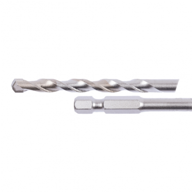 1/4" Universalus Grąžtas 8mm betonui, medžiui, metalui Makita P-77621 1/4" Universalus Grąžtas 8mm betonui, medžiui, metalui Makita P-77621