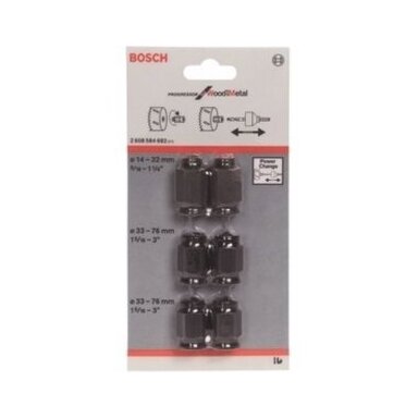 Bosch 6-dalių adapteris seno tipo karūnoms Bosch 6-dalių adapteris seno tipo karūnoms