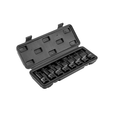 8 TORX smūginių galvučių rinkinys 8 TORX smūginių galvučių rinkinys