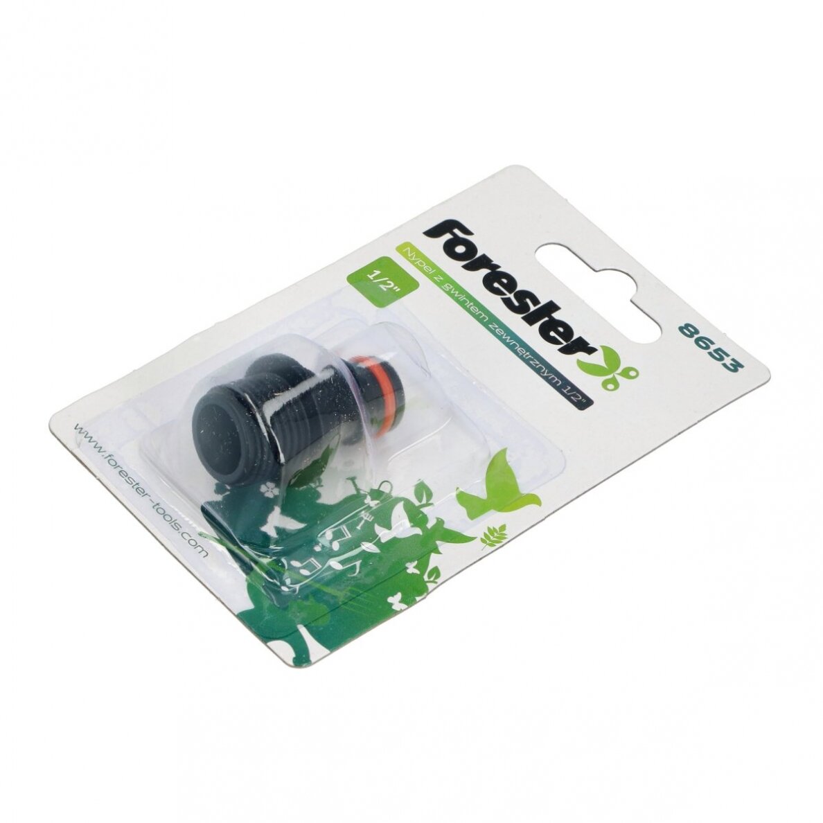 Adapteris 1/2" su išoriniu sriegiu Forester 1 Adapteris 1/2" su išoriniu sriegiu Forester 1