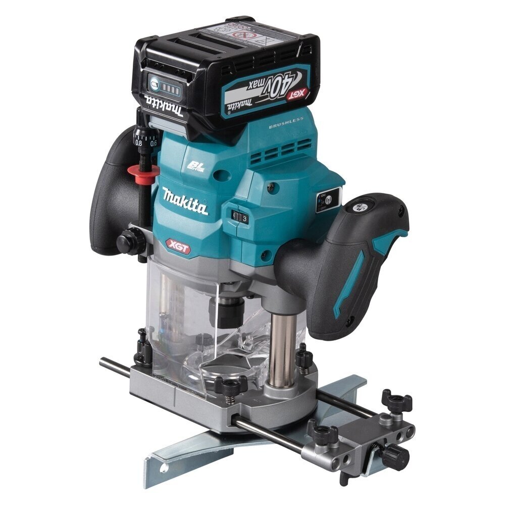 Akumuliatorinis frezeris Makita RP001GZ02 40V XGT ®, be akumuliatorių ir kroviklio 3 Akumuliatorinis frezeris Makita RP001GZ02 40V XGT ®, be akumuliatorių ir kroviklio 3