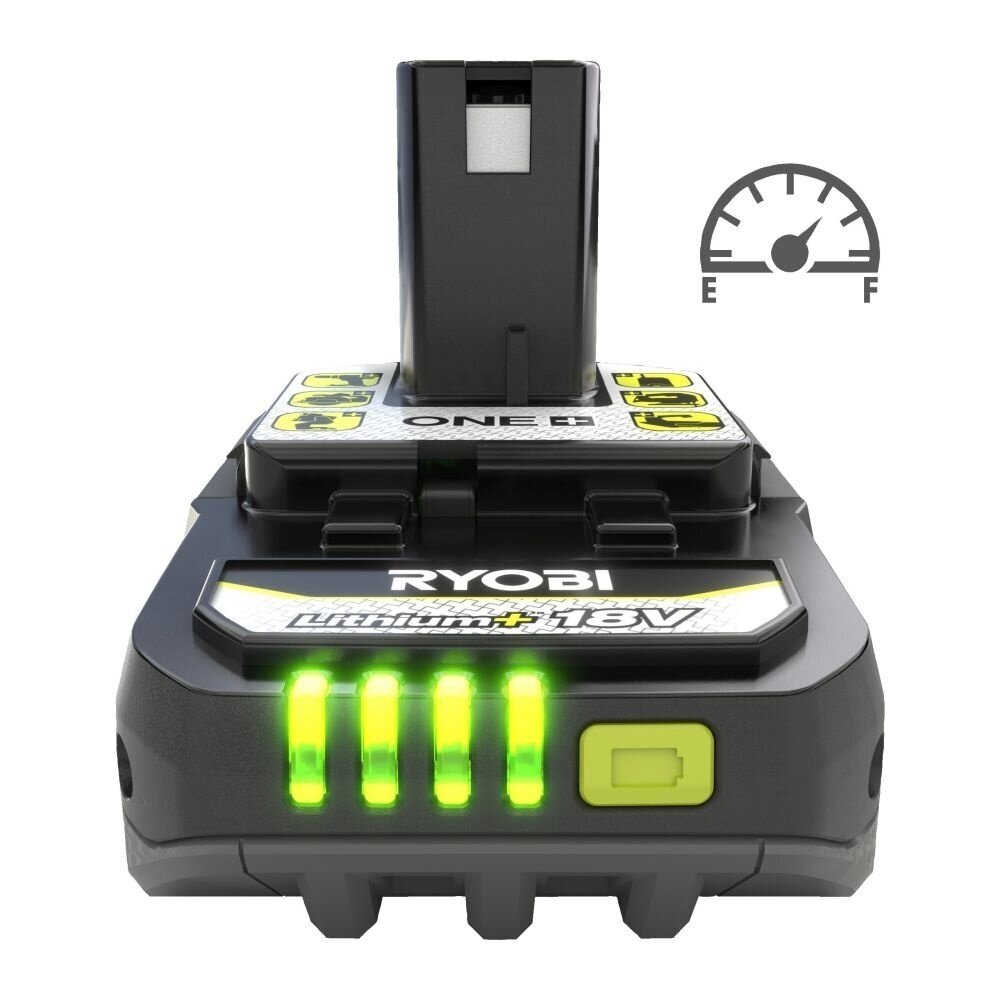 Akumuliatorius RYOBI ONE+ RB1820C, 18 V 2,0 Ah Li-Ion 2 Akumuliatorius RYOBI ONE+ RB1820C, 18 V 2,0 Ah Li-Ion 2