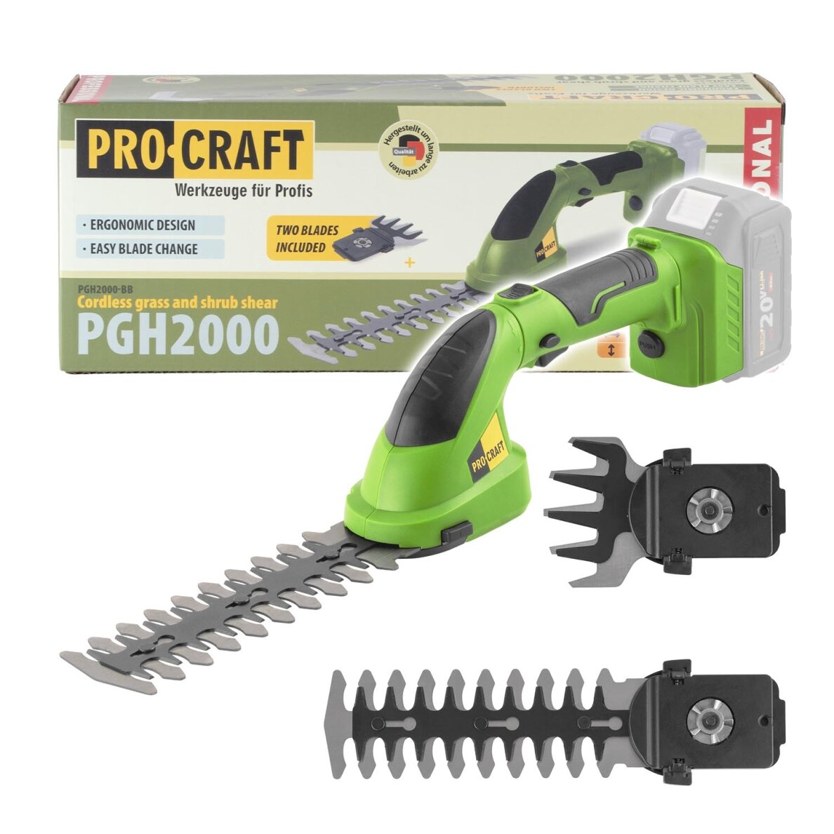 Akumuliatorinės žirklės „ProCraft PGH2000"