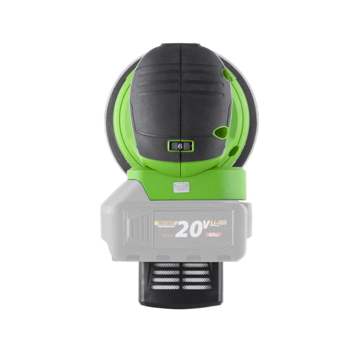 Akumuliatorinis ekscentrinis šlifuoklis „ProCraft PX20BL” 7