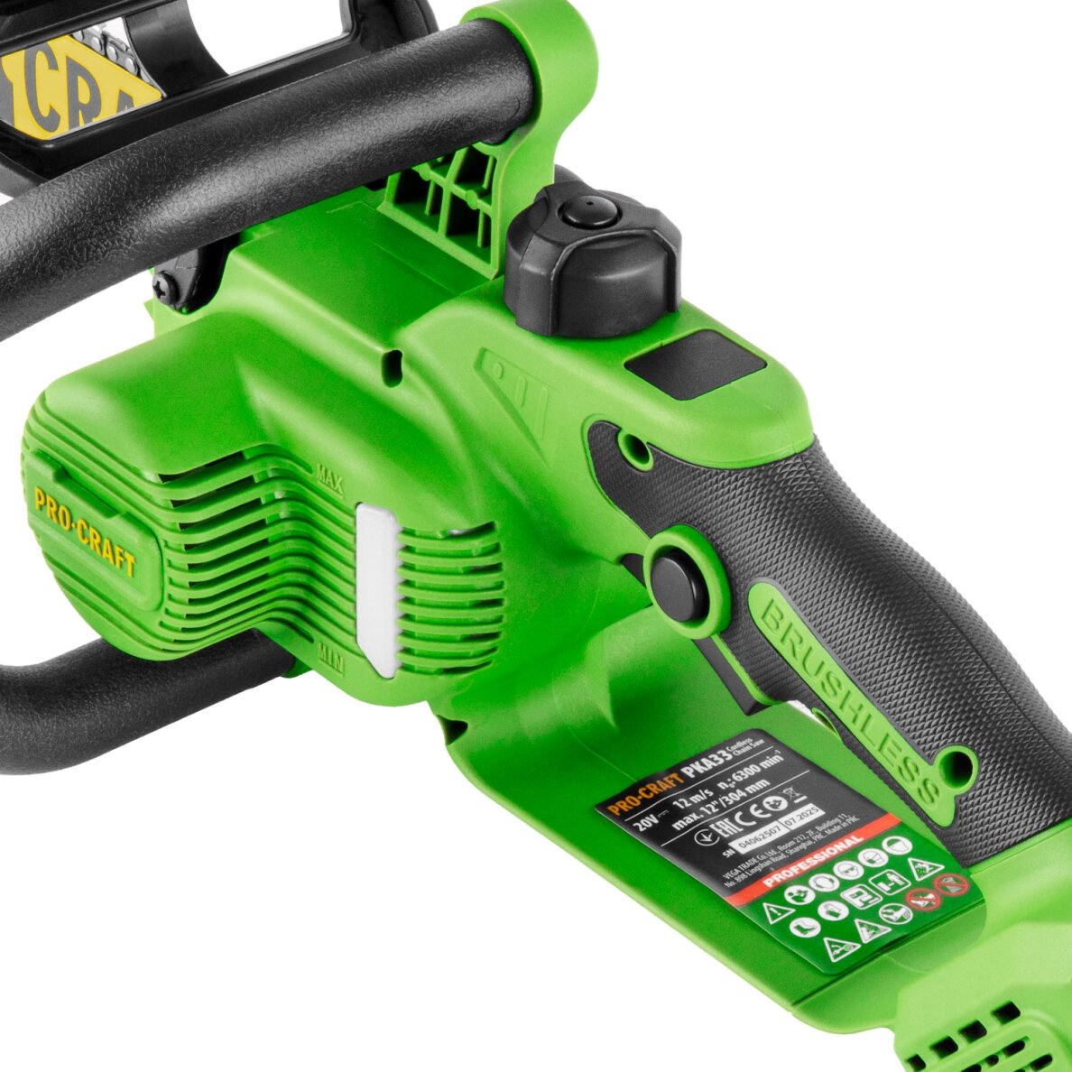 Akumuliatorinis grandininis pjūklas „ProCraft PKA33-BB” 5