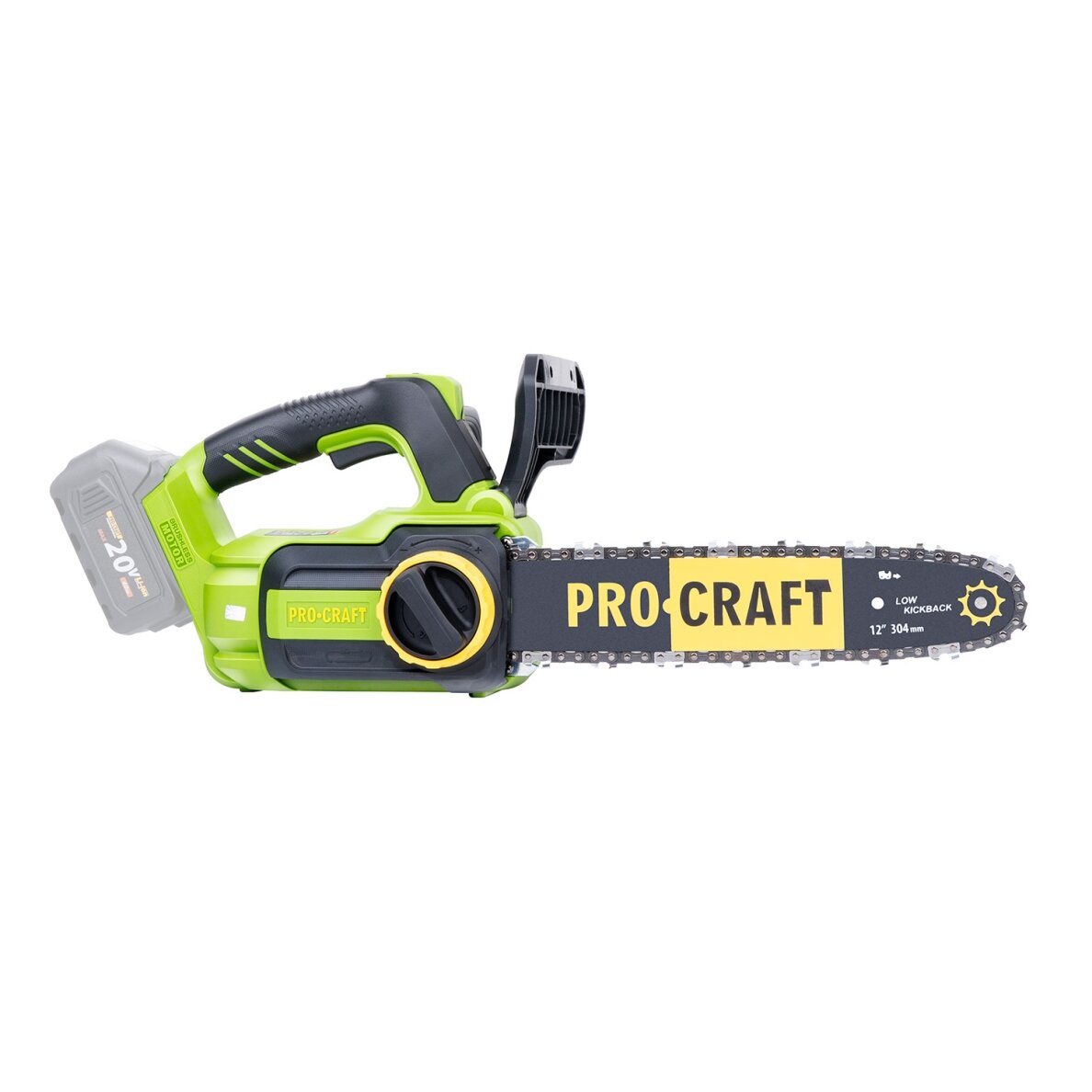 Akumuliatorinis grandininis pjūklas „ProCraft PKA42Li” 2 Akumuliatorinis grandininis pjūklas „ProCraft PKA42Li” 2