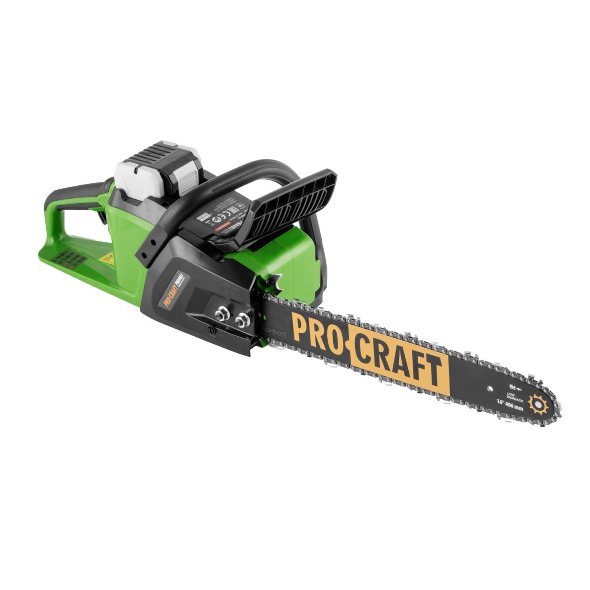 Akumuliatorinis grandininis pjūklas „ProCraft PKA48Li” 2 Akumuliatorinis grandininis pjūklas „ProCraft PKA48Li” 2