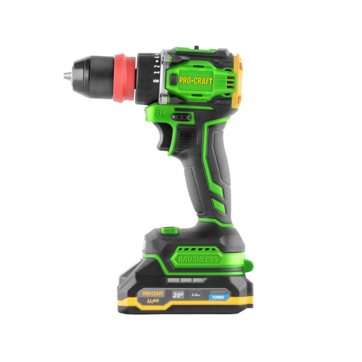 Akumuliatorinis gręžtuvas-suktuvas „ProCraft PA18ProDFR2” 3 Akumuliatorinis gręžtuvas-suktuvas „ProCraft PA18ProDFR2” 3