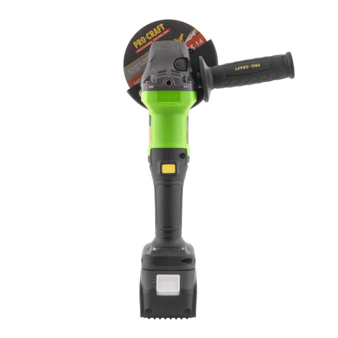 Akumuliatorinis kampinis šlifuoklis „ProCraft PGA20” 5 Akumuliatorinis kampinis šlifuoklis „ProCraft PGA20” 5