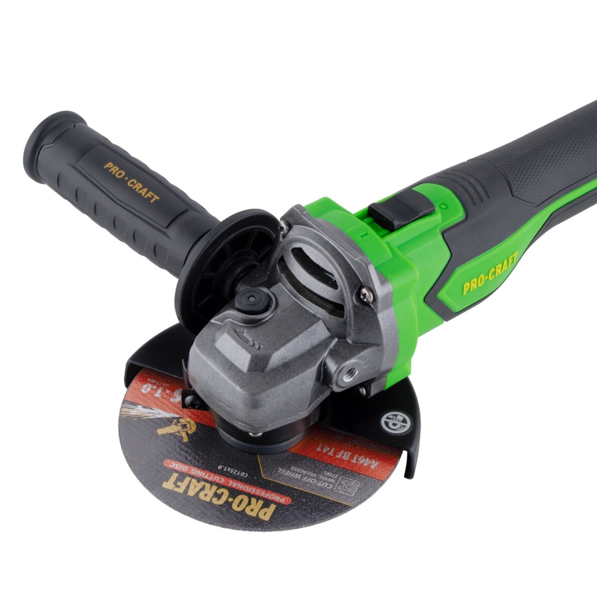 Akumuliatorinis kampinis šlifuoklis „ProCraft PGA22” 5