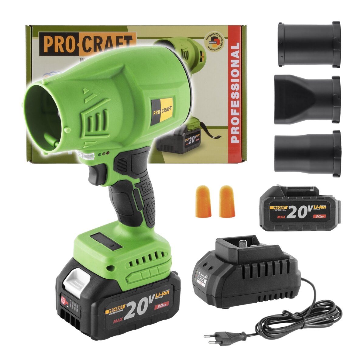Akumuliatorinis pūstuvas „ProCraft PB18”