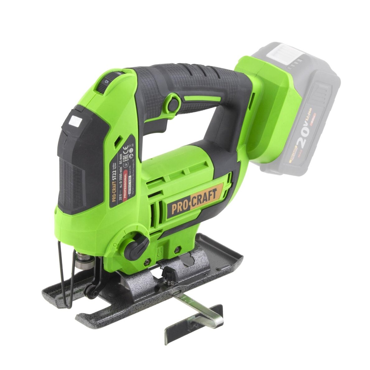 Akumuliatorinis siaurapjūklis „ProCraft ST22” 2