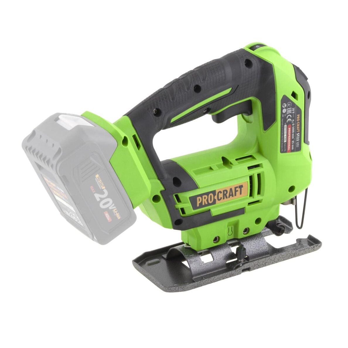 Akumuliatorinis siaurapjūklis „ProCraft ST22” 5