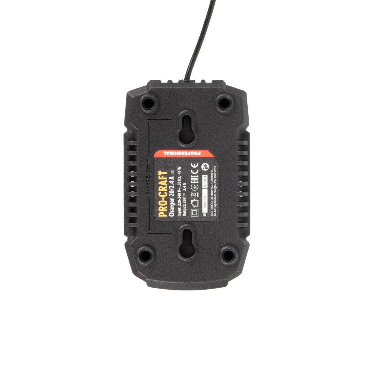 Akumuliatorinis smūginis veržliasukis „ProCraft PWA36 1B” 12