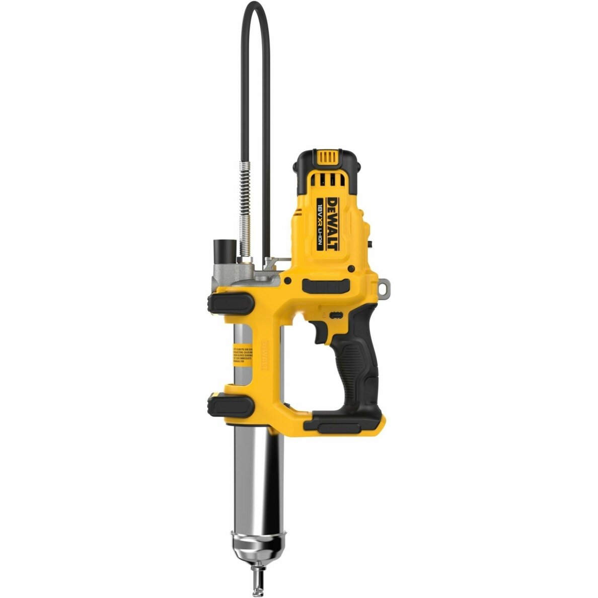 Akumuliatorinis tepalo pistoletas DeWALT DCGG581N, 18 V, 2 greičių Akumuliatorinis tepalo pistoletas DeWALT DCGG581N, 18 V, 2 greičių