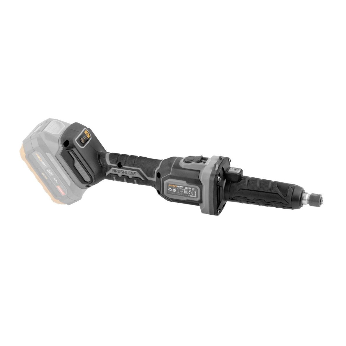 Akumuliatorinis tiesinis šlifuoklis „ProCraft Industrial DG20A-BB" 2