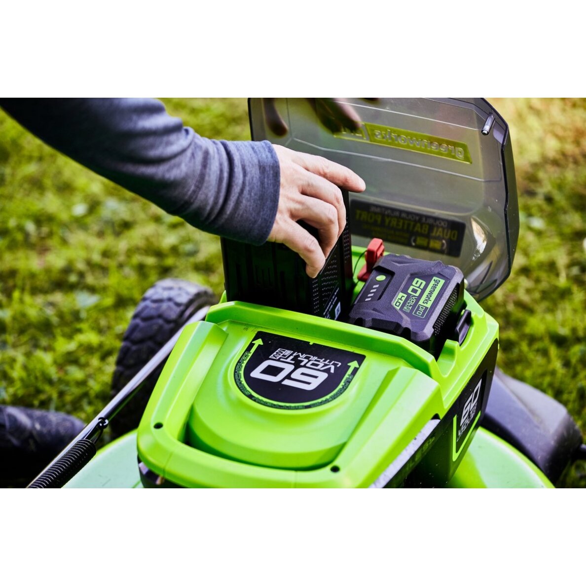 Greenworks G60B2 AKUMULIATORIUS 60V 2.0Ah 6 Greenworks G60B2 AKUMULIATORIUS 60V 2.0Ah 6