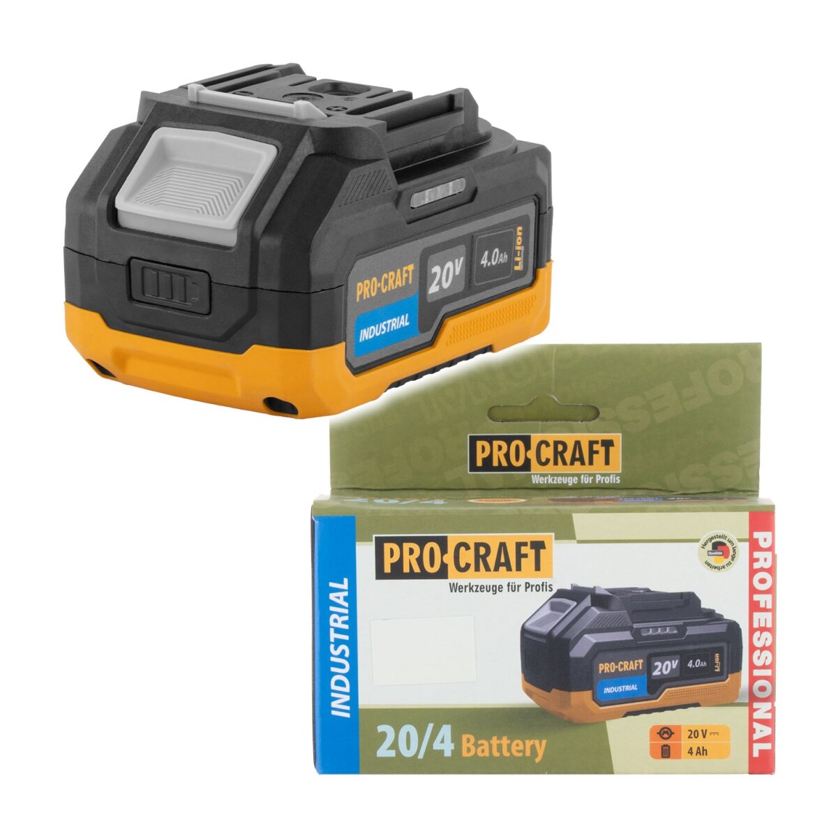Akumuliatorius „ProCraft Industrial 20/4” 6 Akumuliatorius „ProCraft Industrial 20/4” 6