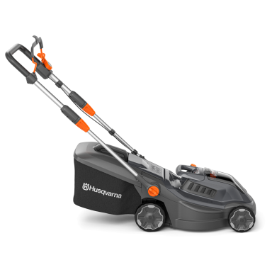 Akumuliatorinė vejapjovė „Husqvarna Aspire™ LC34-P4A su akumuliatoriumi ir įkrovikliu” Akumuliatorinė vejapjovė „Husqvarna Aspire™ LC34-P4A su akumuliatoriumi ir įkrovikliu”
