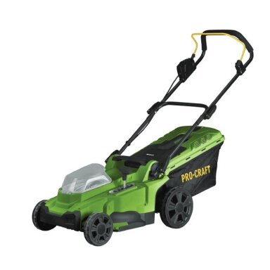 Akumuliatorinė vejapjovė „ProCraft PLM20bb” Akumuliatorinė vejapjovė „ProCraft PLM20bb”