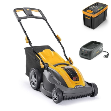 Akumuliatorinė vejapjovė STIGA COMBI 344E KIT, 48 V, 5.0 Ah Akumuliatorinė vejapjovė STIGA COMBI 344E KIT, 48 V, 5.0 Ah