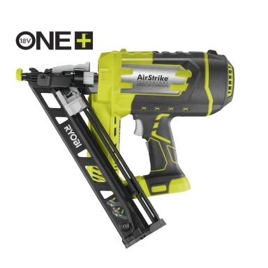 Akumuliatorinė viniakalė Ryobi R15GN18-0, 18V ONE+, 15 GA Akumuliatorinė viniakalė Ryobi R15GN18-0, 18V ONE+, 15 GA