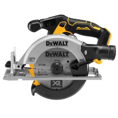 Akumuliatorinis diskinis pjūklas Dewalt DCS565N-XJ; 18 V, (be akum.ir krov.) Akumuliatorinis diskinis pjūklas Dewalt DCS565N-XJ; 18 V, (be akum.ir krov.)