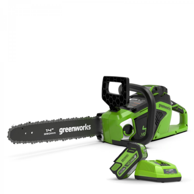 Greenworks GD40CS15K4 AKUMULIATORINIS GRANDININIS PJŪKLAS 1,5kW (40V su 4Ah akumuliatoriumi ir krovikliu) Greenworks GD40CS15K4 AKUMULIATORINIS GRANDININIS PJŪKLAS 1,5kW (40V su 4Ah akumuliatoriumi ir krovikliu)