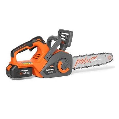 Akumuliatorinis grandininis pjūklas DAEWOO DACS 1221Li SET, 21V, 5.0Ah