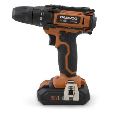 Akumuliatorinis gręžtuvas DAEWOO DAA 2120Li, 20V, 1.5Ah