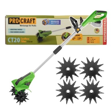 Akumuliatorinis kultivatorius „ProCraft CT20bb”