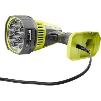 Belaidis prožektorius su automobilio įkrovimo laidu RYOBI R18SPL-0 18V ONE+(be akumuliatoriaus ir įkroviklio) Belaidis prožektorius su automobilio įkrovimo laidu RYOBI R18SPL-0 18V ONE+(be akumuliatoriaus ir įkroviklio)