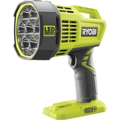 Belaidis prožektorius su automobilio įkrovimo laidu RYOBI R18SPL-0 18V ONE+(be akumuliatoriaus ir įkroviklio) Belaidis prožektorius su automobilio įkrovimo laidu RYOBI R18SPL-0 18V ONE+(be akumuliatoriaus ir įkroviklio)