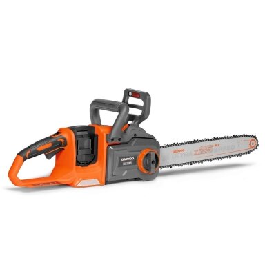 Akumuliatorinis grandininis pjūklas DAEWOO DACS 1642Li, 2x21 V, 40 cm (be akum. ir krov.)