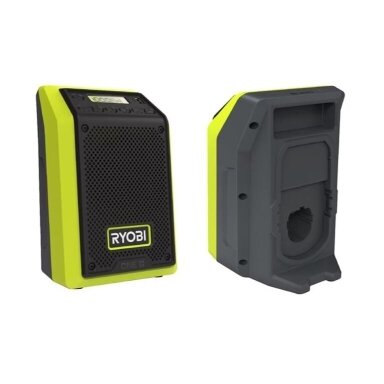 Akumuliatorinis radijo grotuvas su Bluetooth® Ryobi RRDAB18-0, 18 V (be akum. ir krov.) Akumuliatorinis radijo grotuvas su Bluetooth® Ryobi RRDAB18-0, 18 V (be akum. ir krov.)
