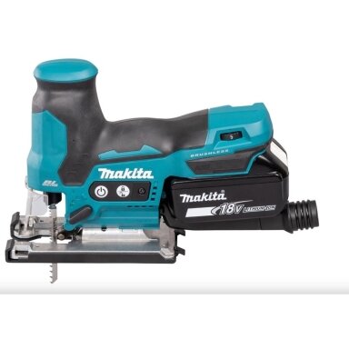 Akumuliatorinis siaurapjūklis Makita DJV185Z, 18V LXT (be akum. ir krov.) Akumuliatorinis siaurapjūklis Makita DJV185Z, 18V LXT (be akum. ir krov.)
