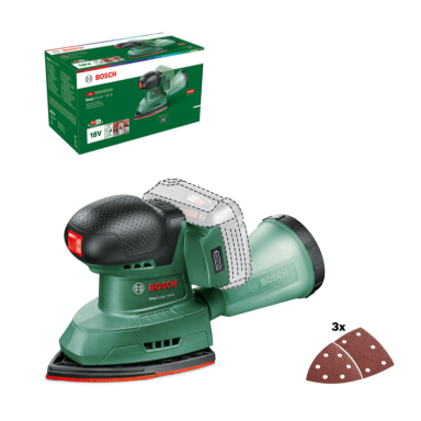 Akumuliatorinis šlifuoklis Bosch EasySander 18V-8, 18 V, (be akum. ir krov.) Akumuliatorinis šlifuoklis Bosch EasySander 18V-8, 18 V, (be akum. ir krov.)