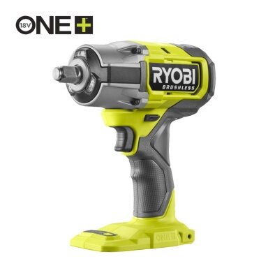 Akumuliatorinis smūginis veržliasukis Ryobi RIW18BL-0, 18 V, 700 Nm Akumuliatorinis smūginis veržliasukis Ryobi RIW18BL-0, 18 V, 700 Nm