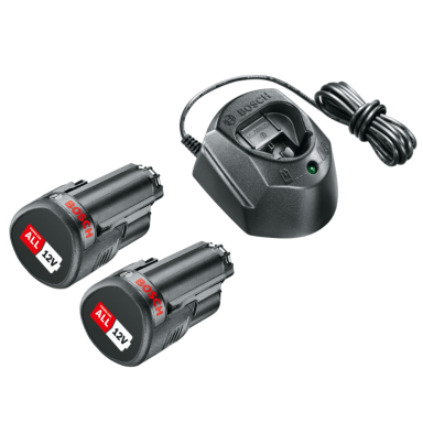 Akumuliatorių komplektas Bosch Starter Set 12 V, (2 x 1,5 Ah, GAL 1210 CV) Akumuliatorių komplektas Bosch Starter Set 12 V, (2 x 1,5 Ah, GAL 1210 CV)