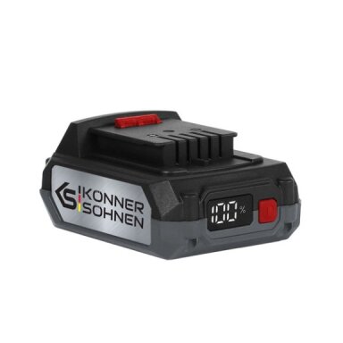 Akumuliatorius KONNER & SOHNEN KS-20V2-1, 20V, 2Ah Akumuliatorius KONNER & SOHNEN KS-20V2-1, 20V, 2Ah