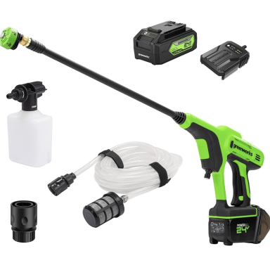 Greenworks AKUMULITORINĖ PLOVYKLA G24WP (24V 4Ah akumuliatorius) Greenworks AKUMULITORINĖ PLOVYKLA G24WP (24V 4Ah akumuliatorius)
