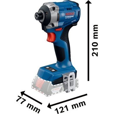 Akum. suktuvų komplektas Bosch GSR 18V-65 + GDR 18V-215, 18V, 2x5.0 Ah, 0615A50090 1