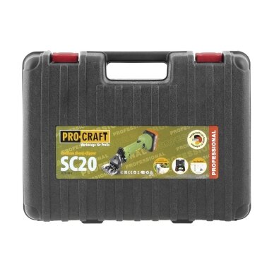 Akumuliatorinė avių kirpimo mašinėlė „ProCraft SC20” 12