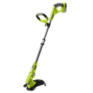 Akumuliatorinis šepetėlinis trimeris Ryobi RLT183225F, 18V (1x2.5Ah) Akumuliatorinis šepetėlinis trimeris Ryobi RLT183225F, 18V (1x2.5Ah)