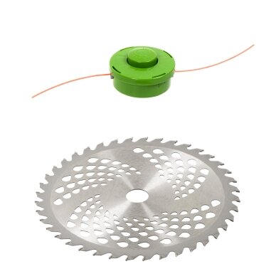 Akumuliatorinė krūmapjovė „ProCraft ATA-40C” 9 Akumuliatorinė krūmapjovė „ProCraft ATA-40C” 9