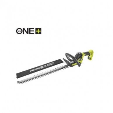 AKUMULIATORINĖS GYVATVORIŲ ŽIRKLĖS ONE+ 18V Ryobi RY18HT55A-140, 1x4Ah AKUMULIATORINĖS GYVATVORIŲ ŽIRKLĖS ONE+ 18V Ryobi RY18HT55A-140, 1x4Ah