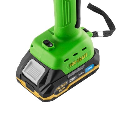 Akumuliatorinės šakų žirklės „ProCraft ES25Li” 5 Akumuliatorinės šakų žirklės „ProCraft ES25Li” 5